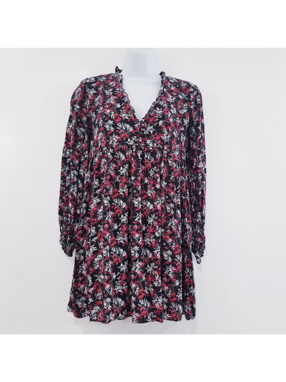 ZARA Floral Multicolored mini dress